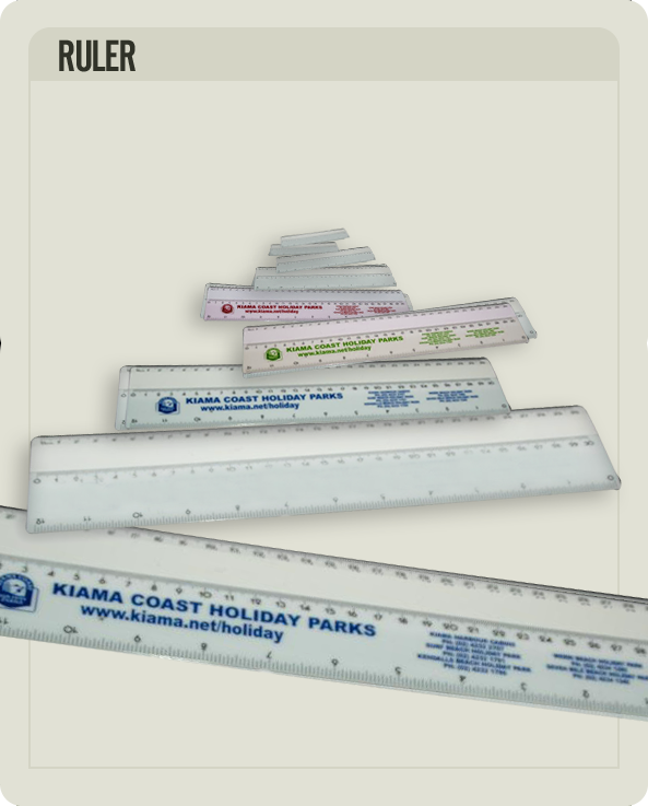 Promotional printable ruler